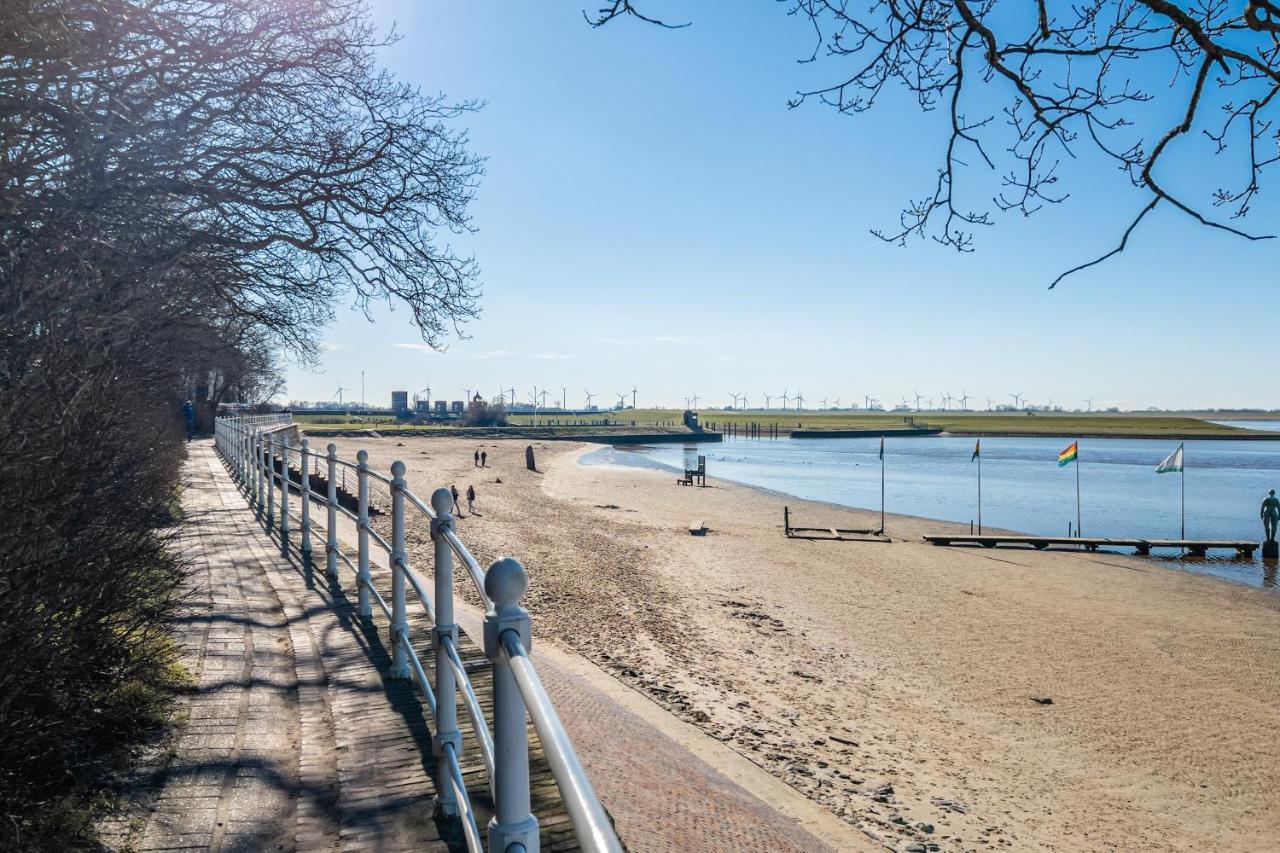 Vivid - Ideal Fuer 4 - Strandnaehe Mit 2 Terrassen - 2 Sz & Wz Varel Zewnętrze zdjęcie